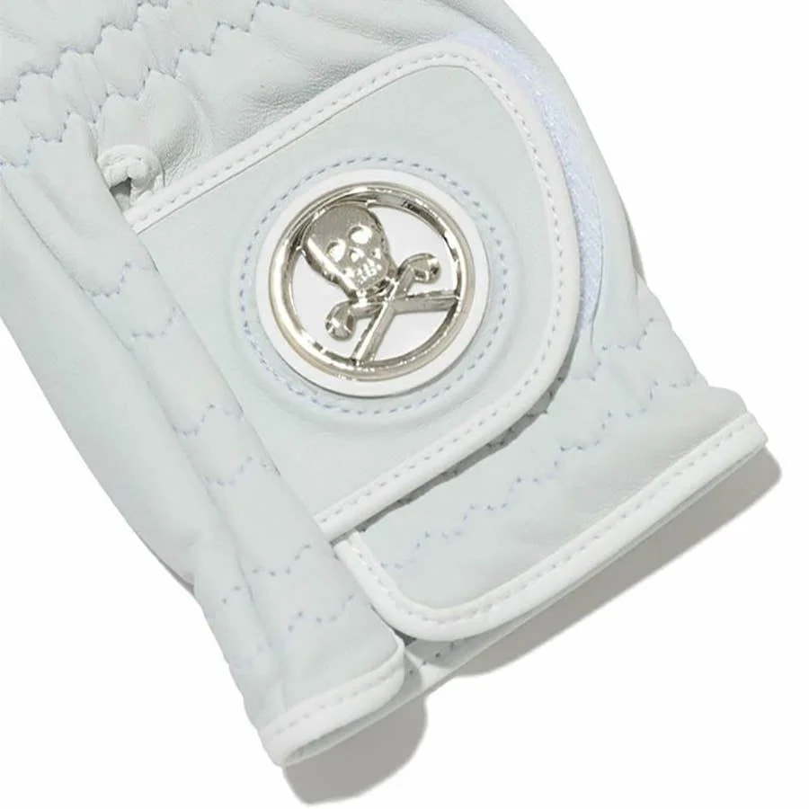 Cặp găng tay golf nữ Signal Marker White