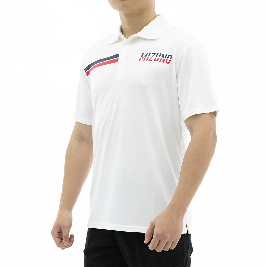 Áo golf tay ngắn nam CHEST PRINT POLO