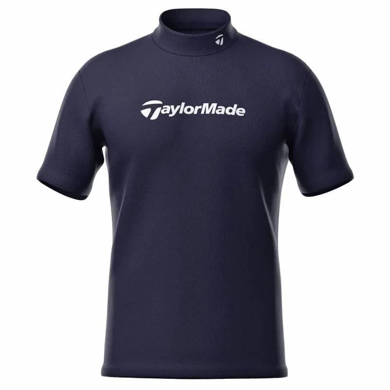 Áo golf nam tay ngắn cổ cao TJ217 navy