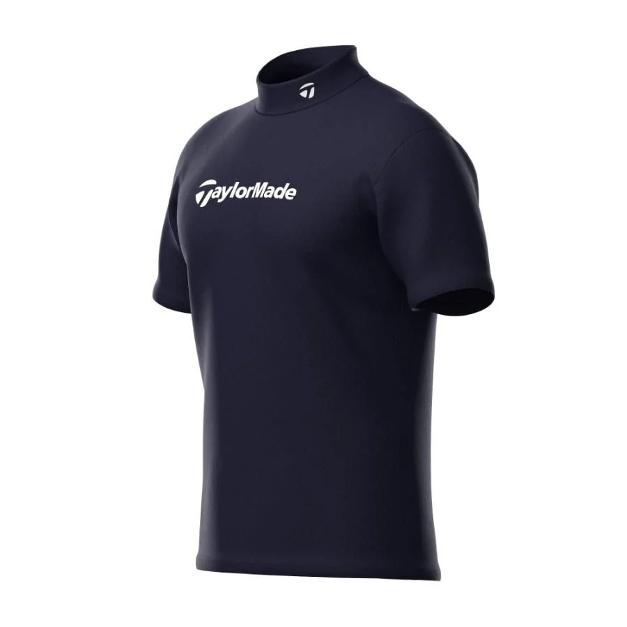 Áo golf nam tay ngắn cổ cao TJ217 navy